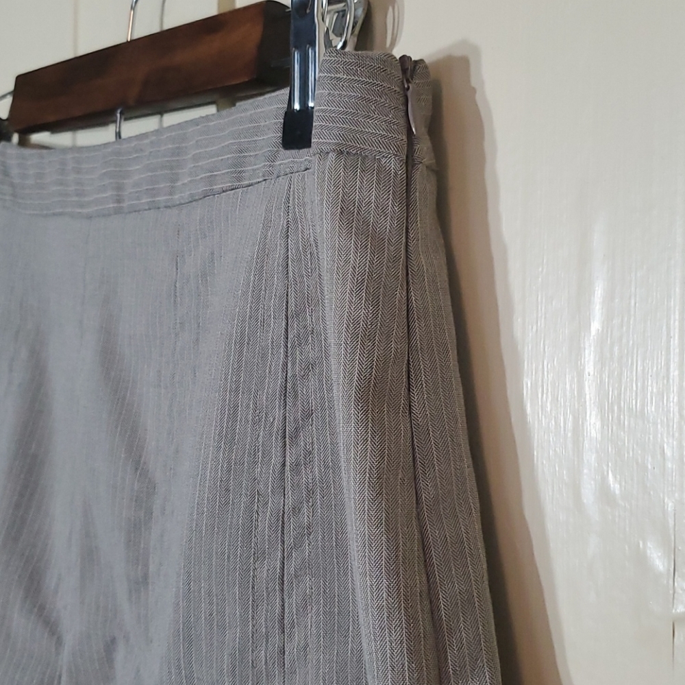 East 5th Midi Business Skirt 14 Flared A-LIne - Picture 3 of 10